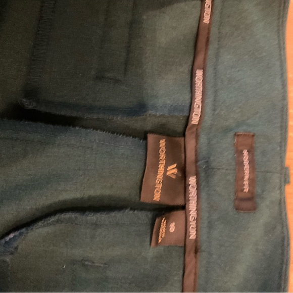 Worthington trousers Modern fit, size 10, blue green - Picture 4 of 4